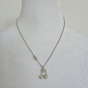 Juicy Couture Rhinestone Music Note Necklace 🎵✨